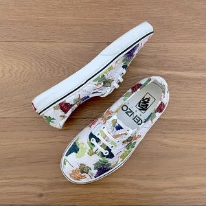 Vans x KENZO Authentic Sneakers “Grape” Pack US6M/7.5W